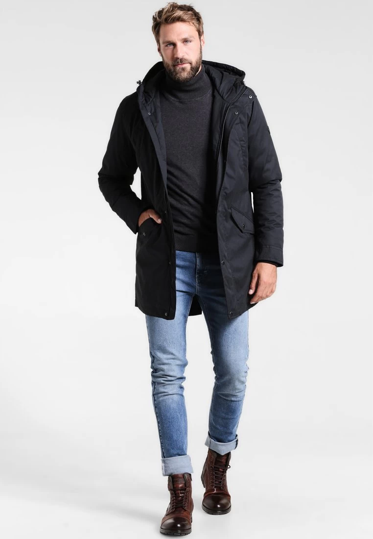Pier One Parka - Black 2 Pier One Parka - Black - Afbeelding 2