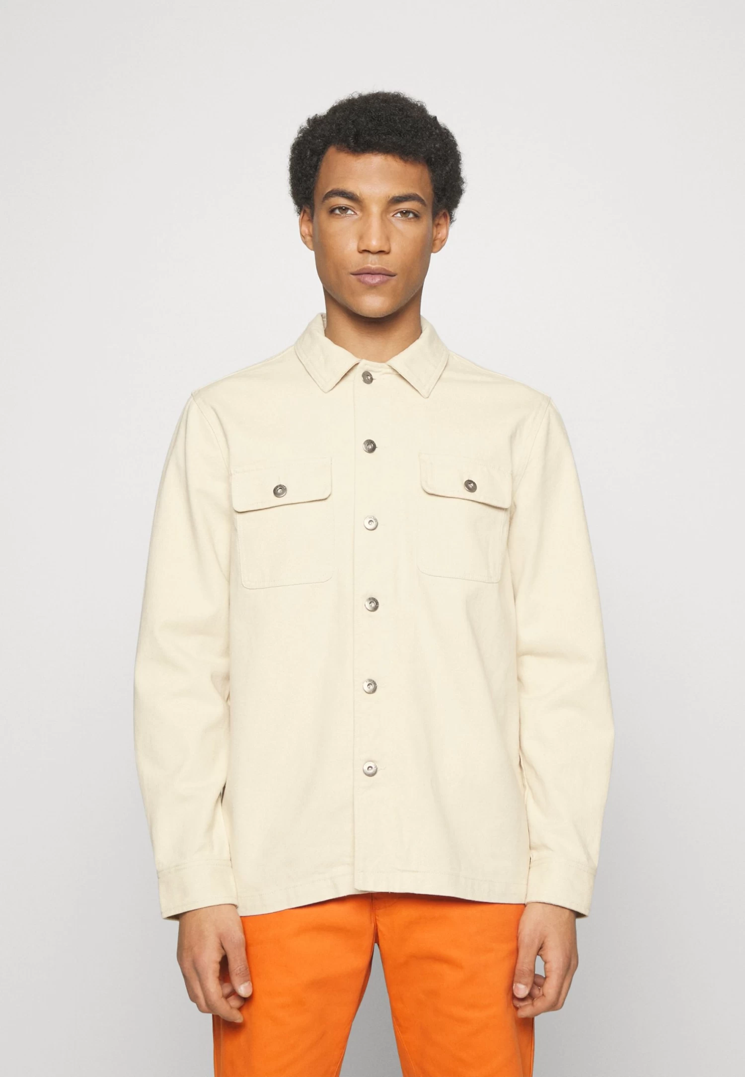 Pier One Undyed Twill- Spijkerjas - White 1 Pier One Undyed Twill- Spijkerjas - White