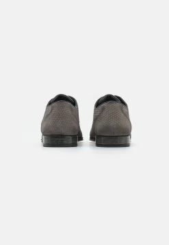 Pier One Leather - Veterschoenen - Dark Grey -Pier One Verkoopwinkel 0c311a92c6dc430dbd2cc607c7d0ed4e