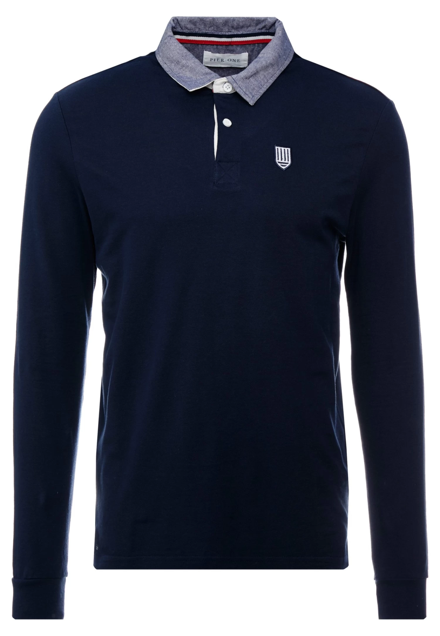 Pier One Collar Rugby - Poloshirt - Dark Blue 4 Pier One Collar Rugby - Poloshirt - Dark Blue - Afbeelding 4