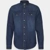 Pier One Denim - Overhemd - Blue Denim