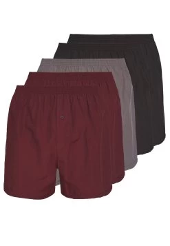 Pier One 5 Pack - Boxershort - Black/Grey/Red -Pier One Verkoopwinkel 17f05fc9e0fb466794291a459151f1b7