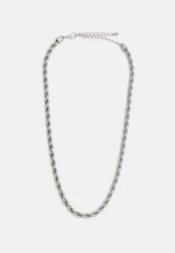 Pier One Set - Ketting - Silver-Coloured/Black -Pier One Verkoopwinkel 1d997cc14a2745d7b22ce0ae3eb33e16