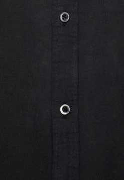 Pier One Linen Mix 2 Pack - Overhemd - Black/Olive -Pier One Verkoopwinkel 21eeeabfb67e4fa0998f89209a3c3ac9