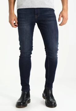 Pier One Jeans Skinny Fit - Dark Blue Denim