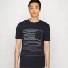 Pier One T-Shirt Print - Dark Blue