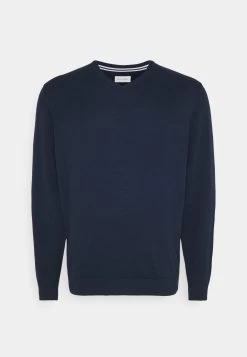 Pier One 2 Pack - Trui - Dark Blue/Mottled Dark Grey -Pier One Verkoopwinkel 28d041f8ad424ad5b93029d8dba15c42