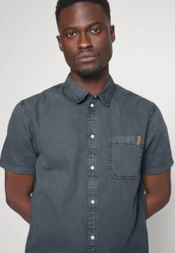 Pier One Overhemd - Blue-Grey -Pier One Verkoopwinkel 2969b08dfdf94ae3beba35297f96f561