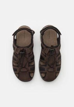 Pier One Leather - Outdoorsandalen - Brown -Pier One Verkoopwinkel 2f7ff40eeede463ba421d45819843353