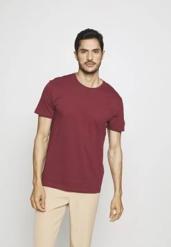 Pier One 5 Pack - T-Shirt Basic - White/Black/Bordeaux -Pier One Verkoopwinkel 2fc714c658264236bc60bc890a8bf788