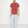 Pier One 5 Pack - T-Shirt Basic - Off-White/Lilac/Light Red