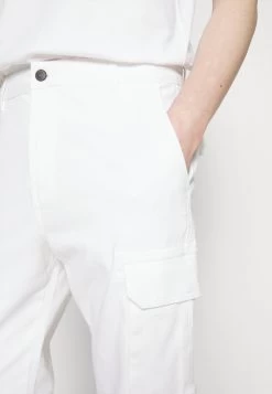 Pier One Cuffed Skinny Trouser- Cargobroek - White -Pier One Verkoopwinkel 3210064fb06746c49b8f6da54ce68393
