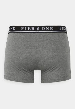 Pier One 5 Pack - Onderbroeken -Black/Mottled Dark Grey -Pier One Verkoopwinkel 363afa71a2ae4dc49a0189dd440f8a5f