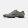 Pier One Leather - Veterschoenen - Dark Grey