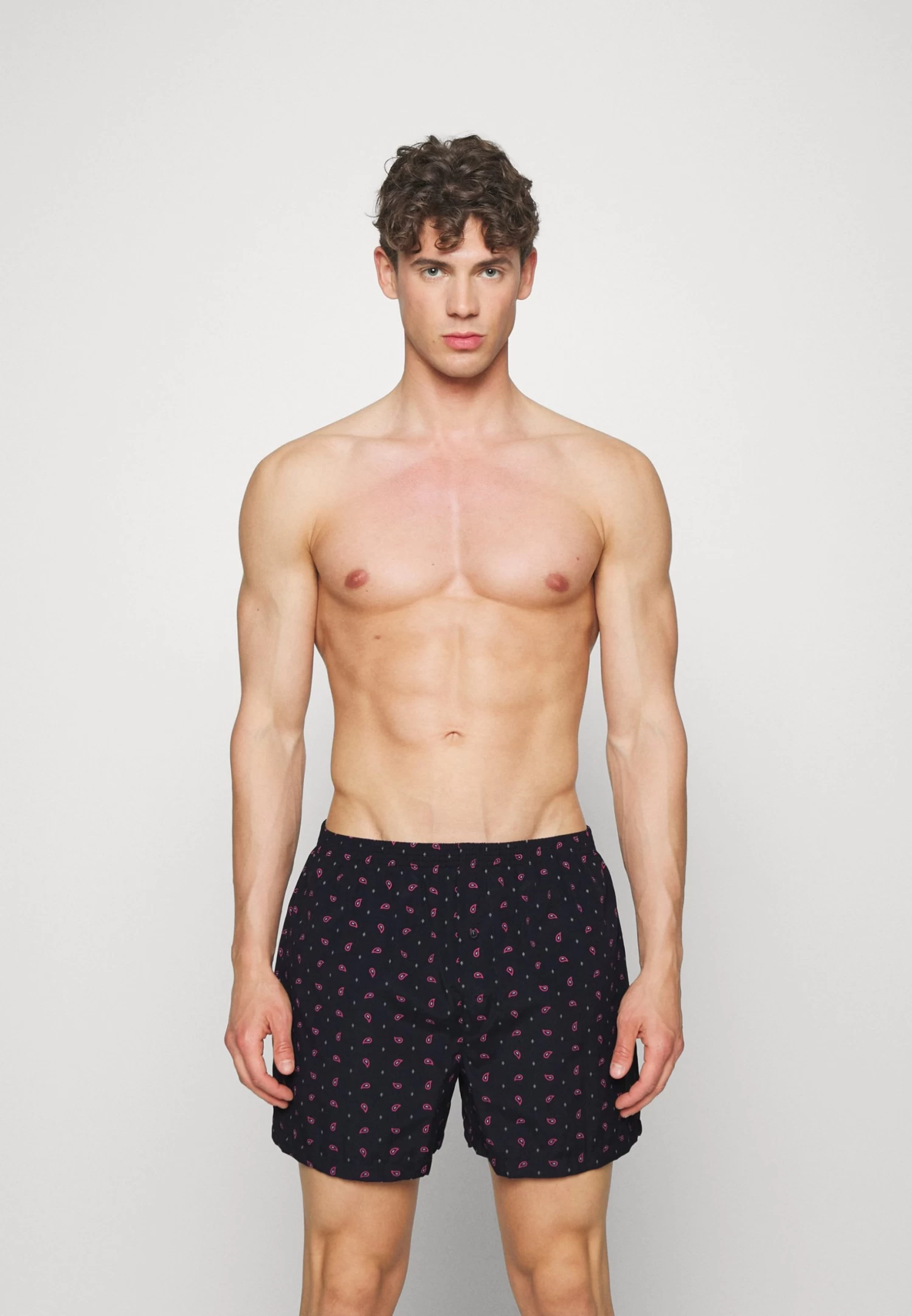 Pier One 5 Pack - Boxershort - Dark Blue/Bordeaux/ Blue 3 Pier One 5 Pack - Boxershort - Dark Blue/Bordeaux/ Blue - Afbeelding 3