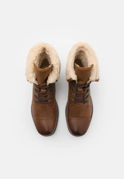 Pier One Leather - Veterboots - Camel -Pier One Verkoopwinkel 58338f66cc624a14b1e5d27e7e21ebaf