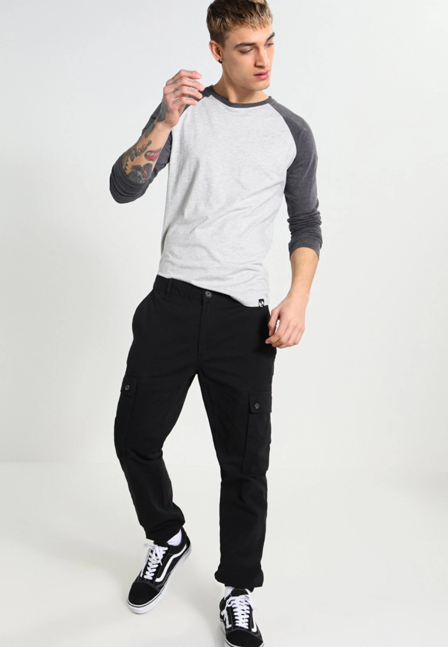 Pier One Cargobroek - Black 2 Pier One Cargobroek - Black - Afbeelding 2