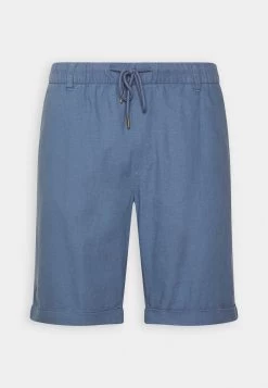 Pier One Linen Blend Drawcord Shorts- Shorts - Blue -Pier One Verkoopwinkel 609305b411ae4fd897e85e7620e5b545