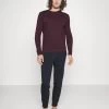 Pier One Pyjama -Dark Blue/Bordeaux