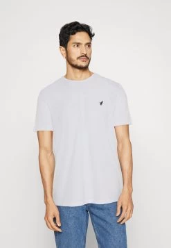 Pier One 5 Pack - T-Shirt Basic - White/Ark Green/Blue -Pier One Verkoopwinkel 66674594bddf4a3789b08e83d9341cf9