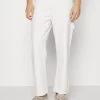 Pier One Carpenter Colored Twill- Straight Leg Jeans - Off-White