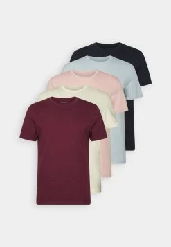 Pier One 5 Pack - T-Shirt Basic - Dark Blue/Pink/Off-White -Pier One Verkoopwinkel 679c04de75ba47c38a8e13031ab0f7ce
