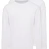 Pier One 2 Pack - Longsleeve - White