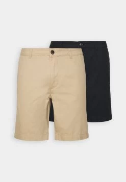 Pier One 2 Pack - Shorts - Tan/Black -Pier One Verkoopwinkel 6d9aaab23c01455689a1f97d308c1dcf