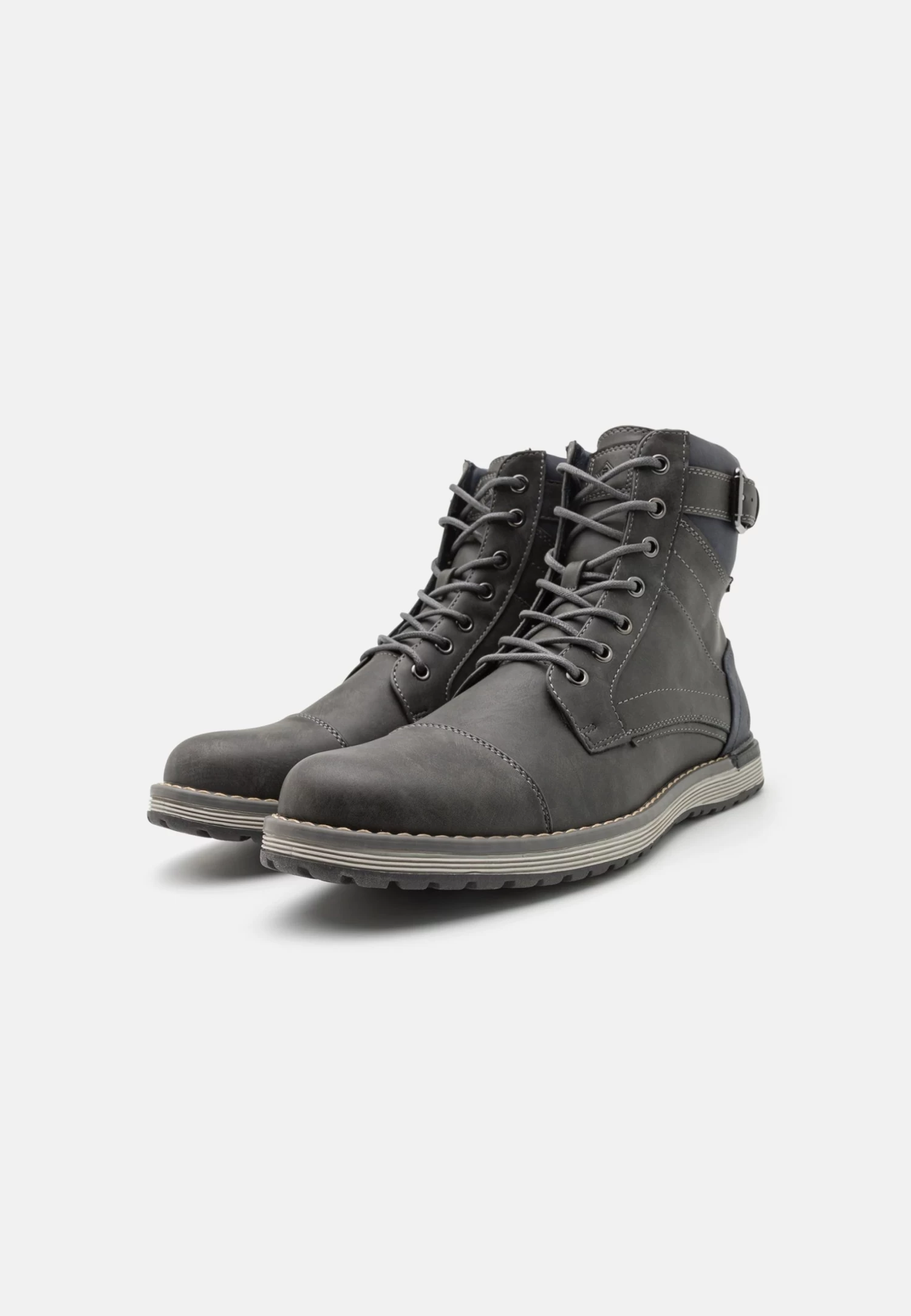 Pier One Veterboots - Grey 2 Pier One Veterboots - Grey - Afbeelding 2