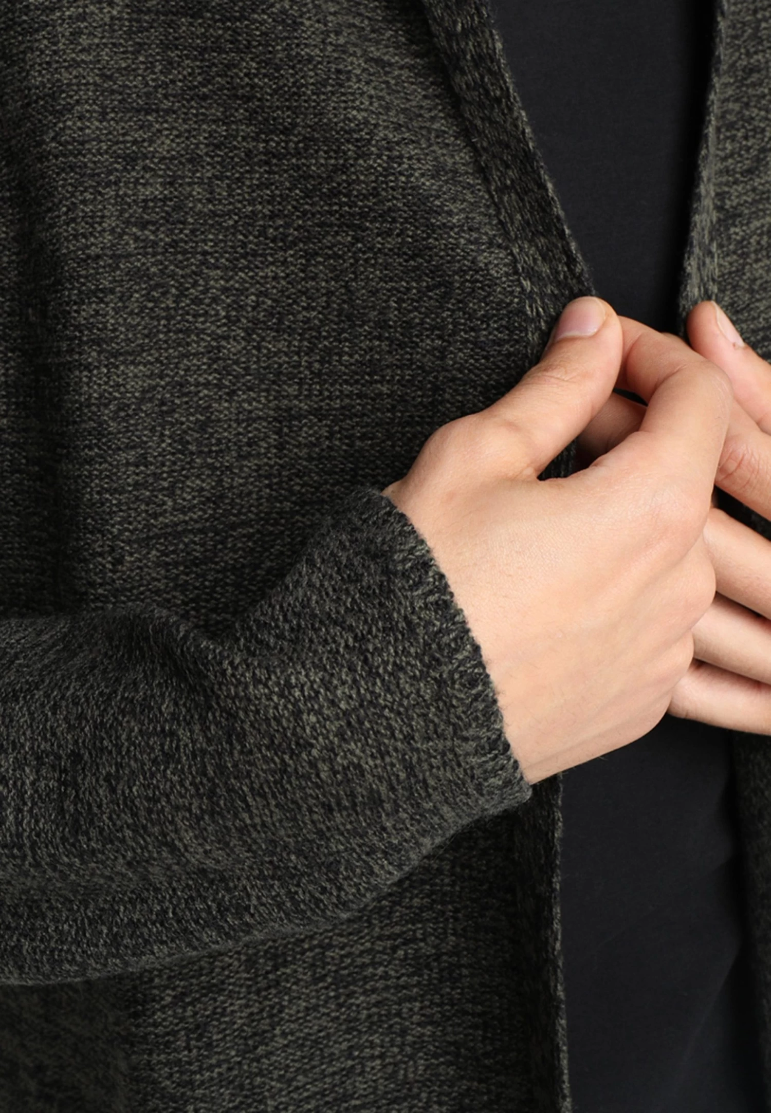 Pier One Vest - Black/Olive 5 Pier One Vest - Black/Olive - Afbeelding 5