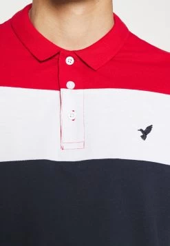 Pier One Poloshirt - Red/White/Dark Blue -Pier One Verkoopwinkel 77fecd7f6e784808ac07dd8df08bd3eb