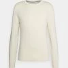 Pier One Basic Crewneck - Trui - Off White