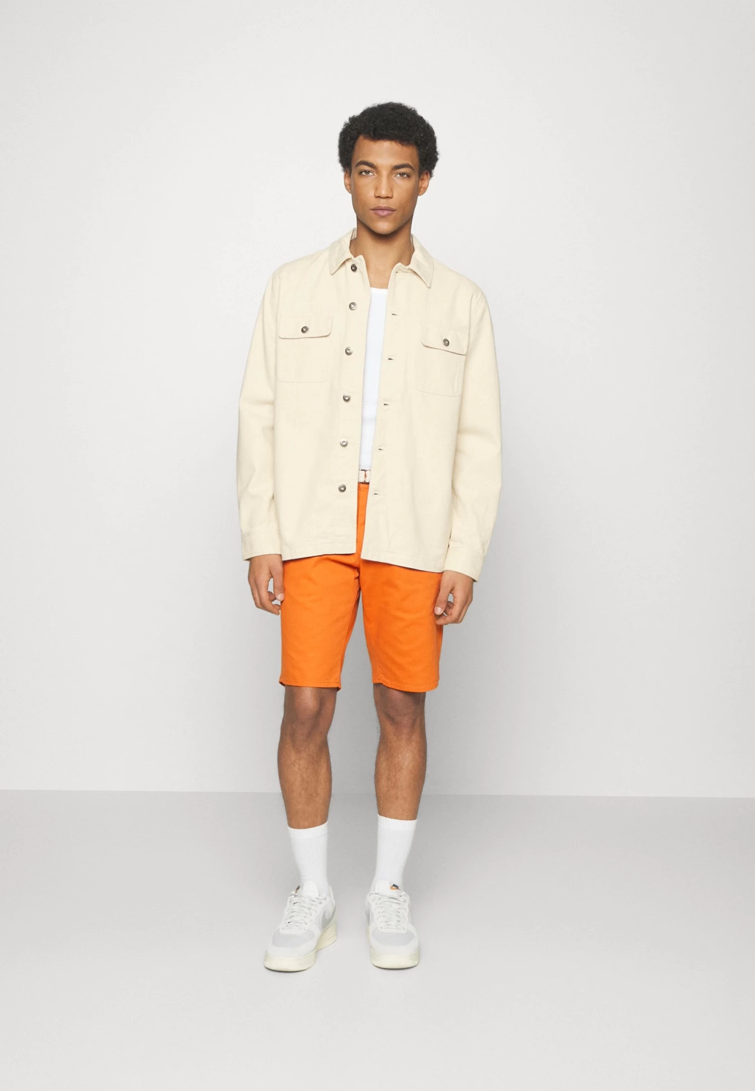 Pier One Undyed Twill- Spijkerjas - White 2 Pier One Undyed Twill- Spijkerjas - White - Afbeelding 2