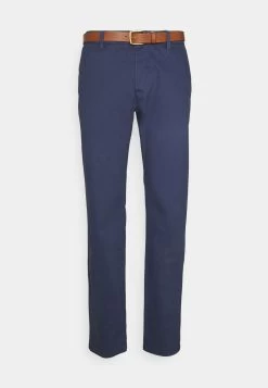 Pier One Belted - Chino - Dark Blue -Pier One Verkoopwinkel 83b11f5b22054838bfdec3cfe2b56871