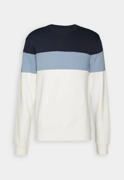 Pier One Sweater - Blue/Off-White/Grey -Pier One Verkoopwinkel 83dee5c3e1a64b45869067c626ecc580