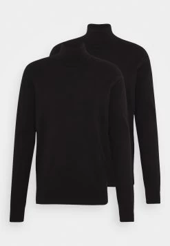 Pier One 2 Pack - Basic Turtleneck - Trui - Black -Pier One Verkoopwinkel 8734a667699e468ebb89189aafa90312