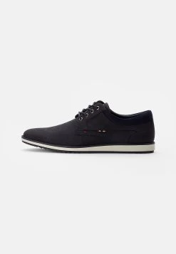 Pier One Sportieve Veterschoenen - Dark Blue