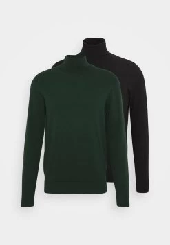 Pier One 2 Pack - Basic Turtleneck - Trui - Black/Dark Green 10 Pier One 2 Pack - Basic Turtleneck - Trui - Black/Dark Green -Pier One Verkoopwinkel 903218958e2e432c9ae54008d290ccf6
