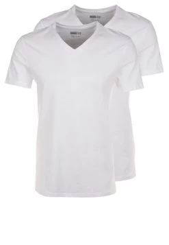Pier One 2 Pack - T-Shirt Basic - White