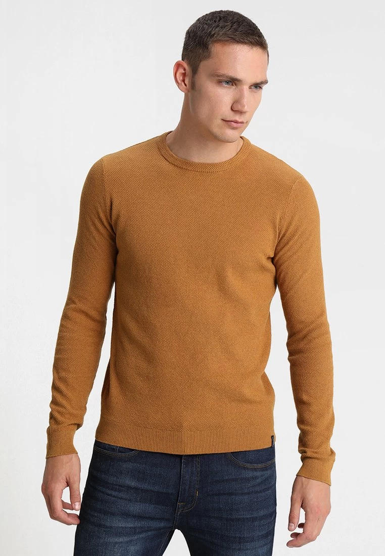 Pier One Trui - Mottled Dark Yellow 1 Pier One Trui - Mottled Dark Yellow