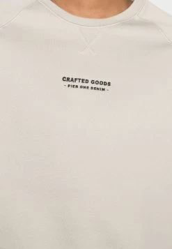 Pier One Crafted Goods Crew - Sweater - Off-White -Pier One Verkoopwinkel a069395134564dacb80f80f2885e14b7