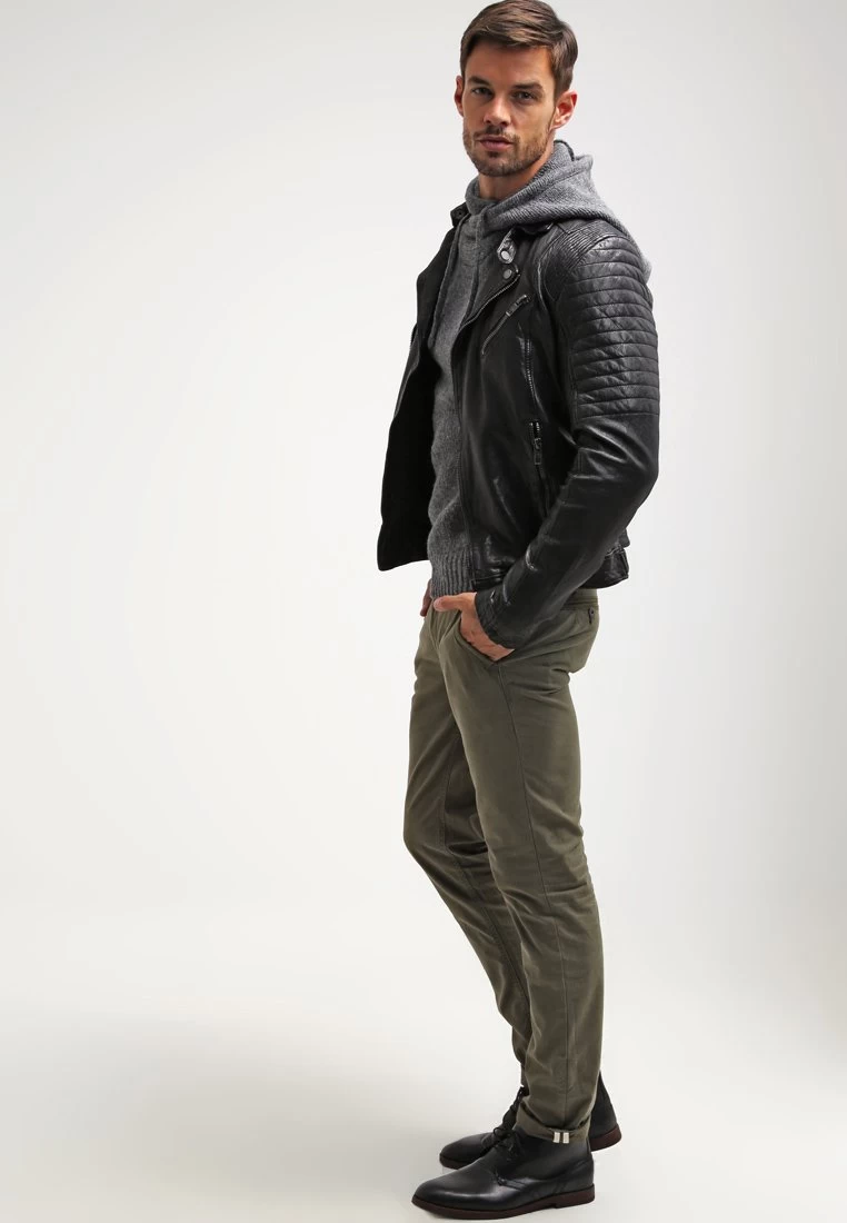 Pier One Hoodie - Dark Grey Melange 2 Pier One Hoodie - Dark Grey Melange - Afbeelding 2