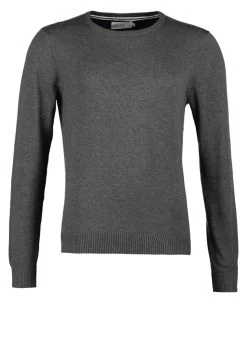 Pier One Basic Crewneck - Trui - Dark Grey Melange -Pier One Verkoopwinkel a544139b03e5432e9796573c491ff748