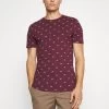 Pier One T-Shirt Print - Bordeaux