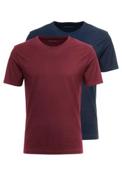 Pier One 2 Pack - T-Shirt Basic - Bordeaux -Pier One Verkoopwinkel a990708a965045f09ae4d28cffe4d0b2