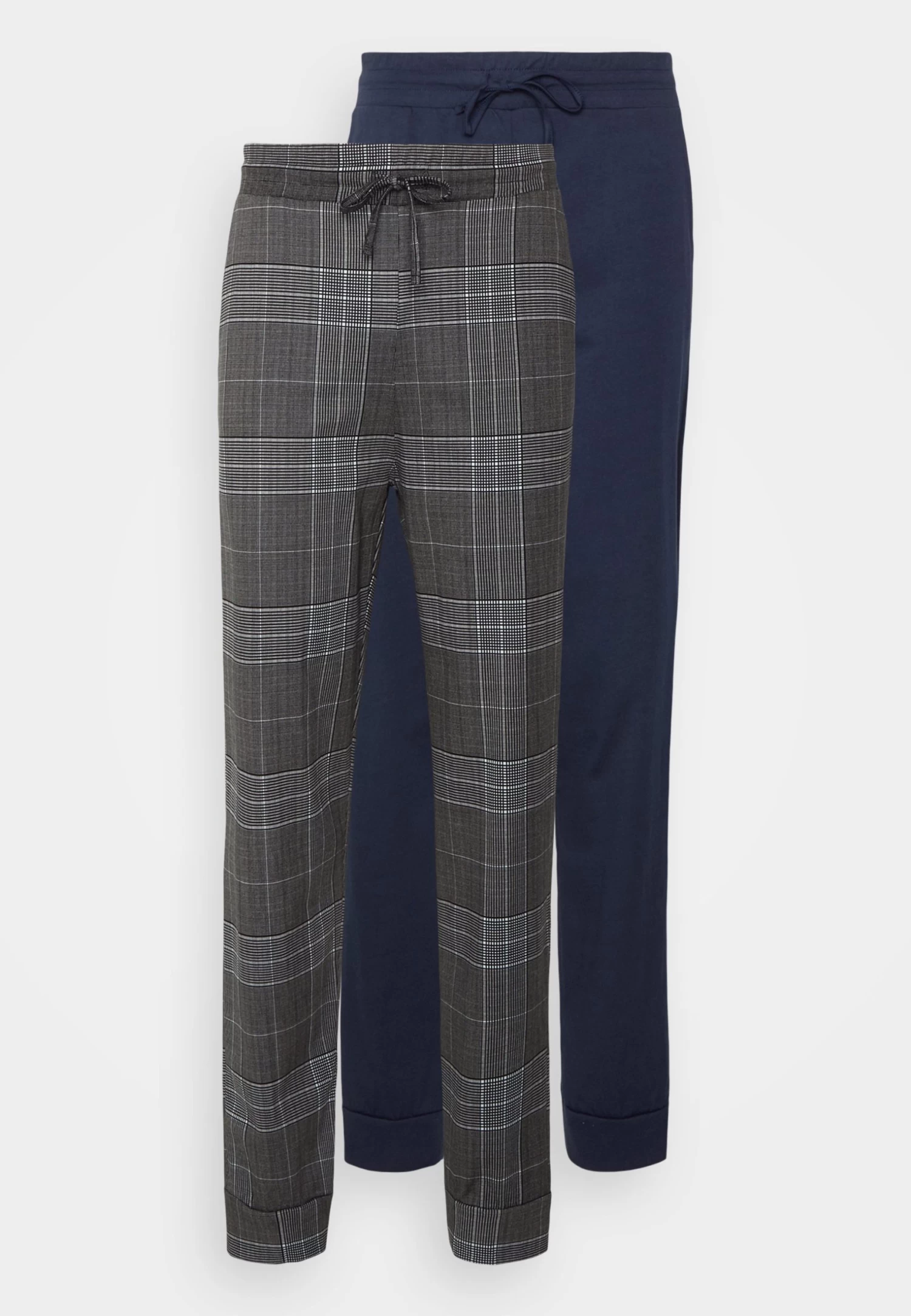 Pier One 2 Pack - Pyjamabroek - Dark Blue/Blue 1 Pier One 2 Pack - Pyjamabroek - Dark Blue/Blue