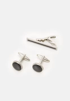 Pier One Set - Pochet - Black/Silver-Coloured -Pier One Verkoopwinkel af718bb6ea53446385ba8c5b356de5e5