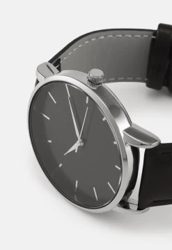 Pier One Horloge - Black/Silvercoloured -Pier One Verkoopwinkel b21304d4d8ec4553ac54e4d73133cd2c