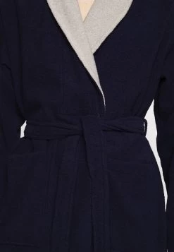 Pier One Shawl Towel Bathrobe - Badjas -Dark Blue -Pier One Verkoopwinkel b2d1f380240f4cd8892f17a5c0efe1d5
