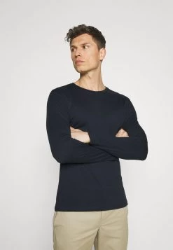 Pier One 2 Pack - Longsleeve - Dark Blue/Mottled Grey -Pier One Verkoopwinkel b420109f082c43d2a24914f5e6ed3c25